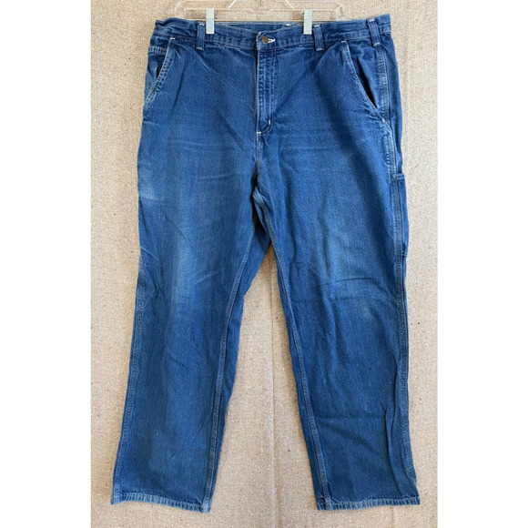 Carhartt Other - VTG Carhartt Jeans Mens 38 Blue Denim Pants Carpenter Workwear Dungaree (D)‎